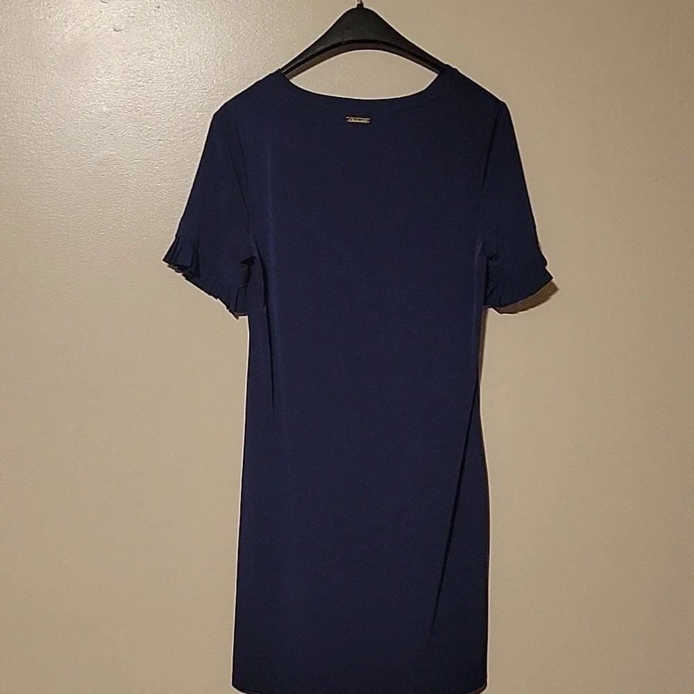 Michael Kors Navy Blue Shift Dress Womens‎ Medium